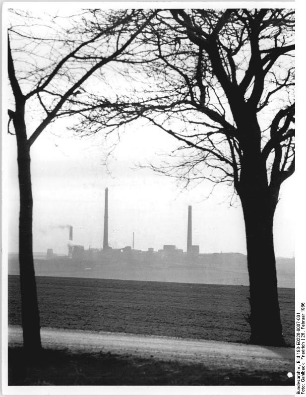1966: Zinnhütte Freiberg / www.commons.wikimedia.org
