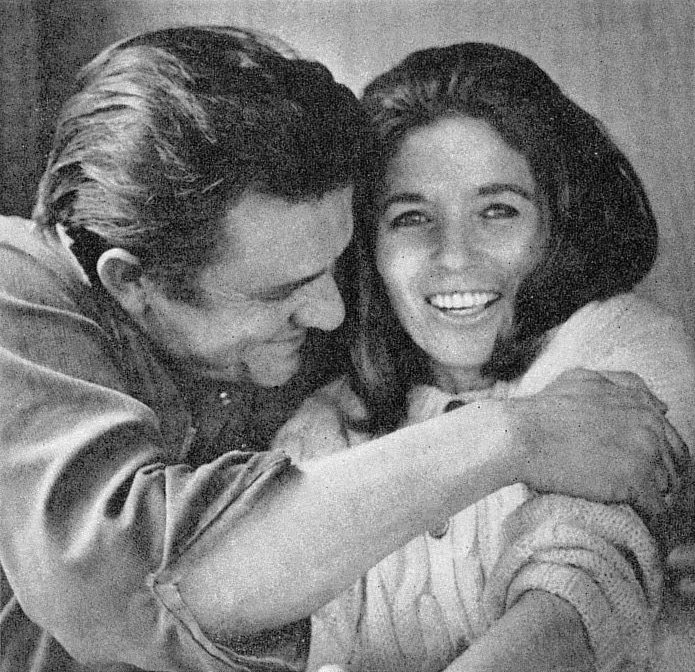 Johnny Cash und seine zweite Frau June Carter Cash, 1969 (Foto: Joel Baldwin)