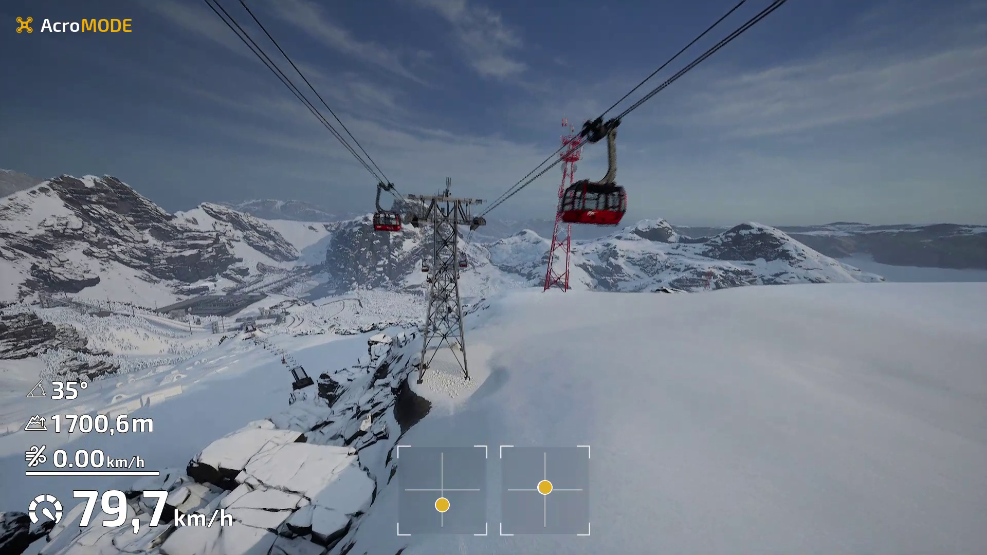 La station de ski avec tous ses aspects