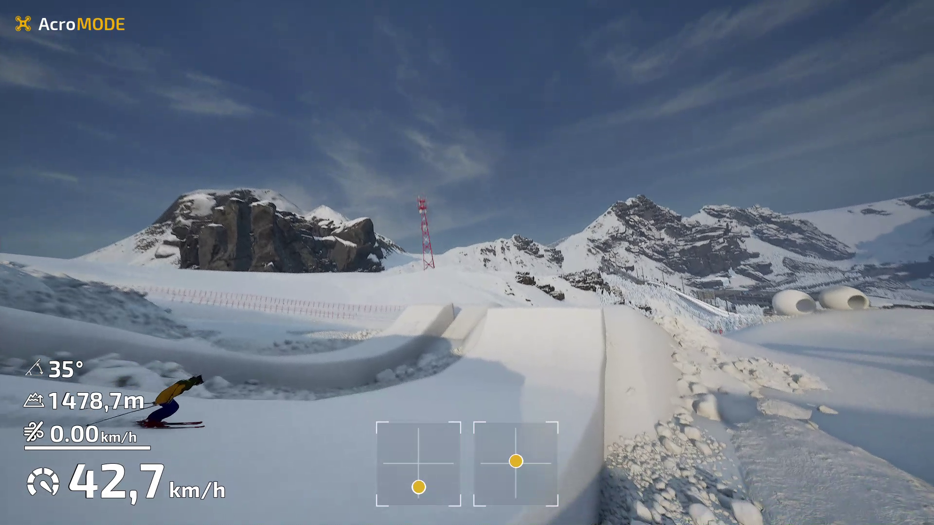 Saut acrobatique à ski