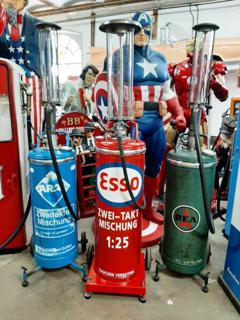 Erste Liebe Collection Barschrank Tankstelle Route 66