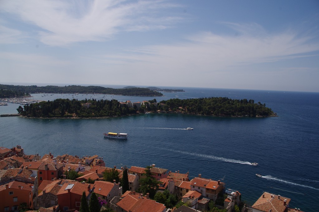 Rovinj: vue du campanile