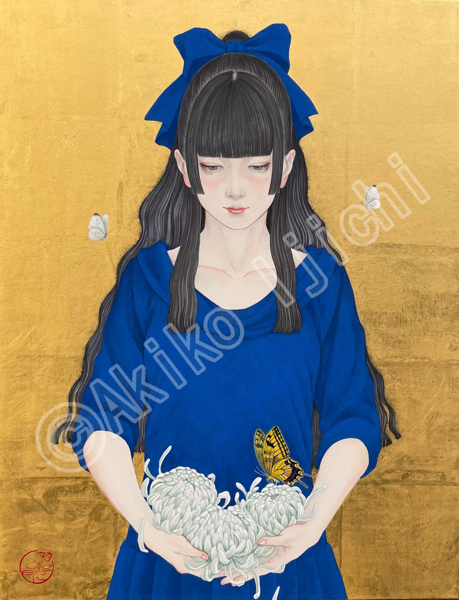 手向け・彼岸　F10　Sold/個人蔵　PrivateCollection