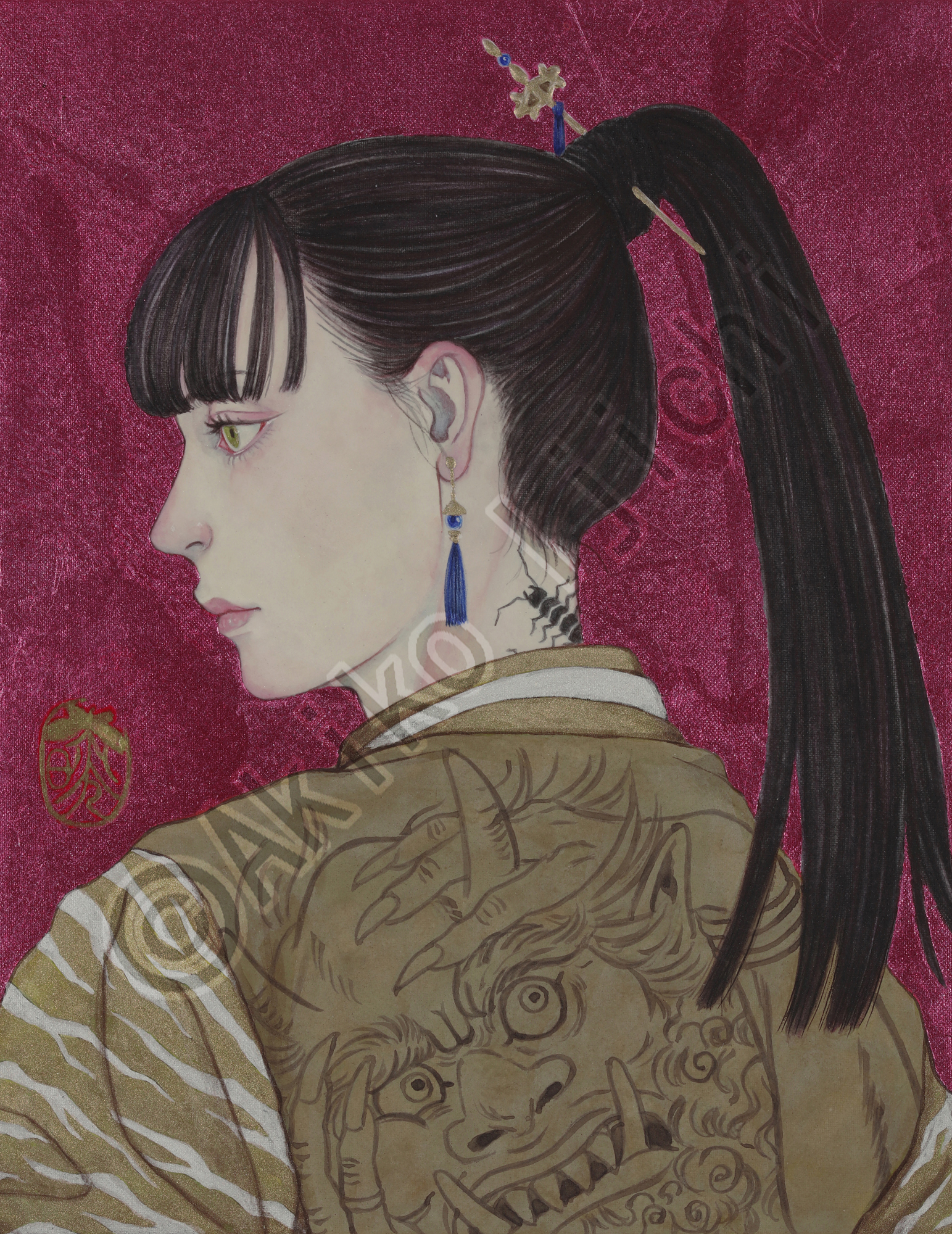 Bishamon F0（七福神シリーズ）問い合わせ可能　画廊くにまつ