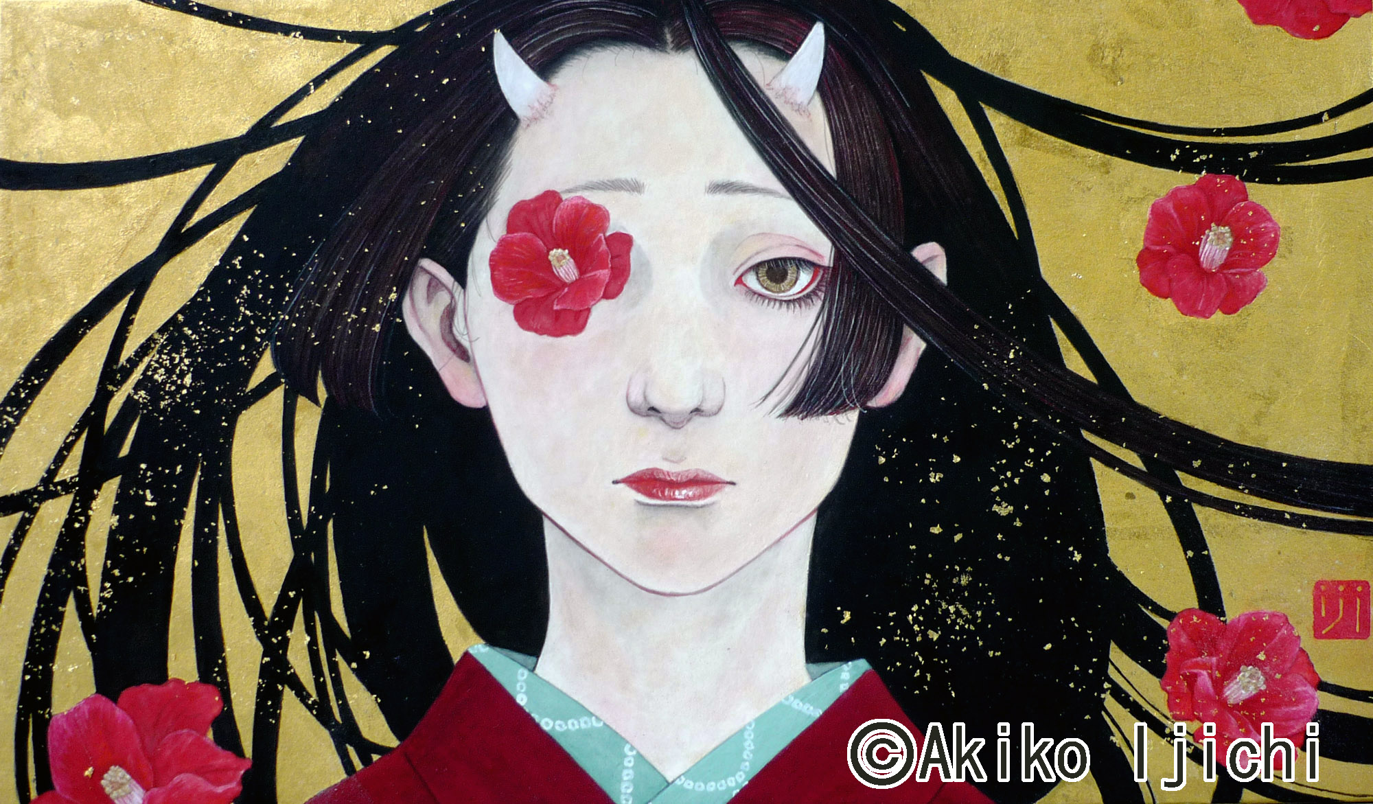 冬と鬼　M3　個人蔵/Sold