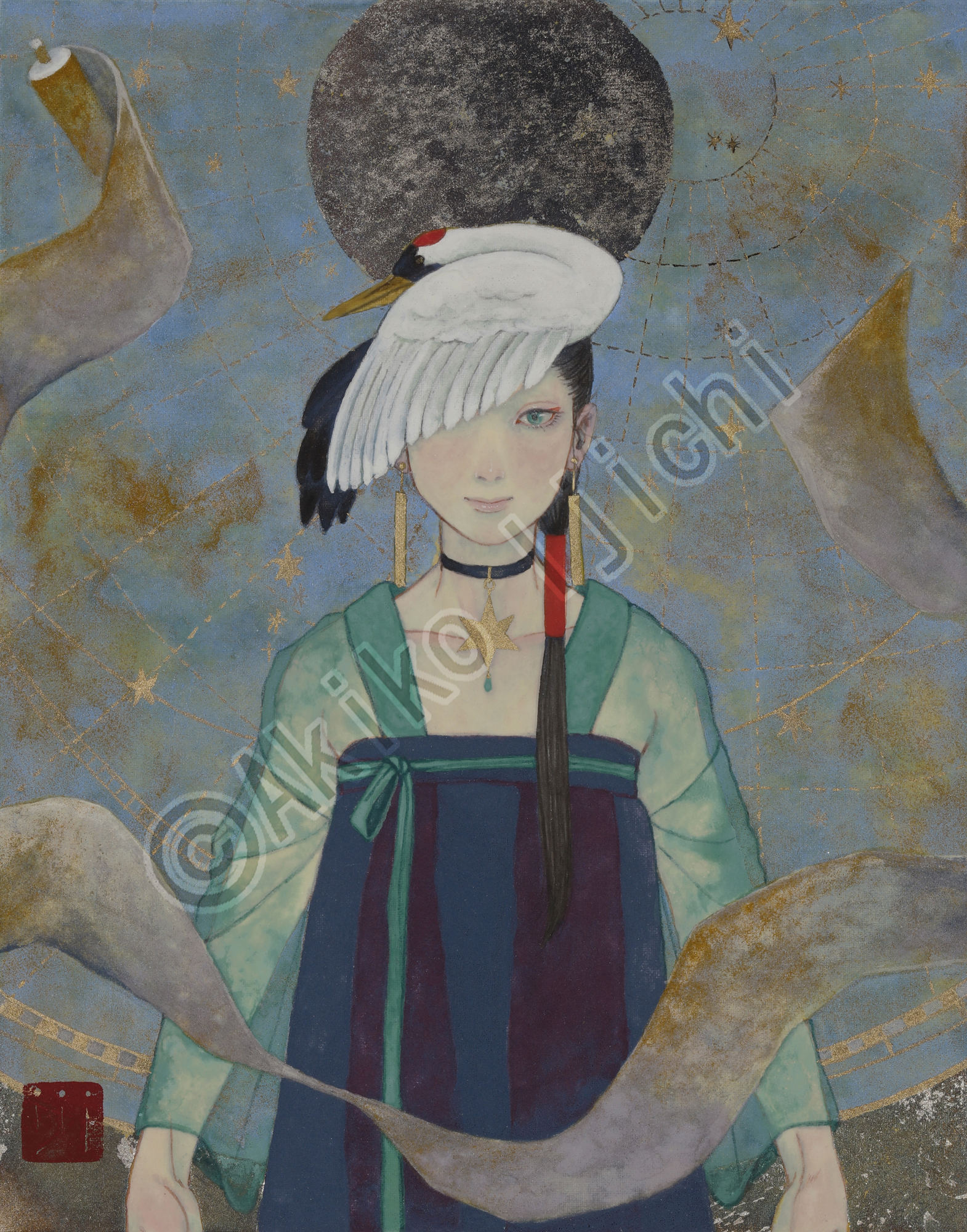 Fukurokujiyu F0（七福神シリーズ）問い合わせ可能　画廊くにまつ
