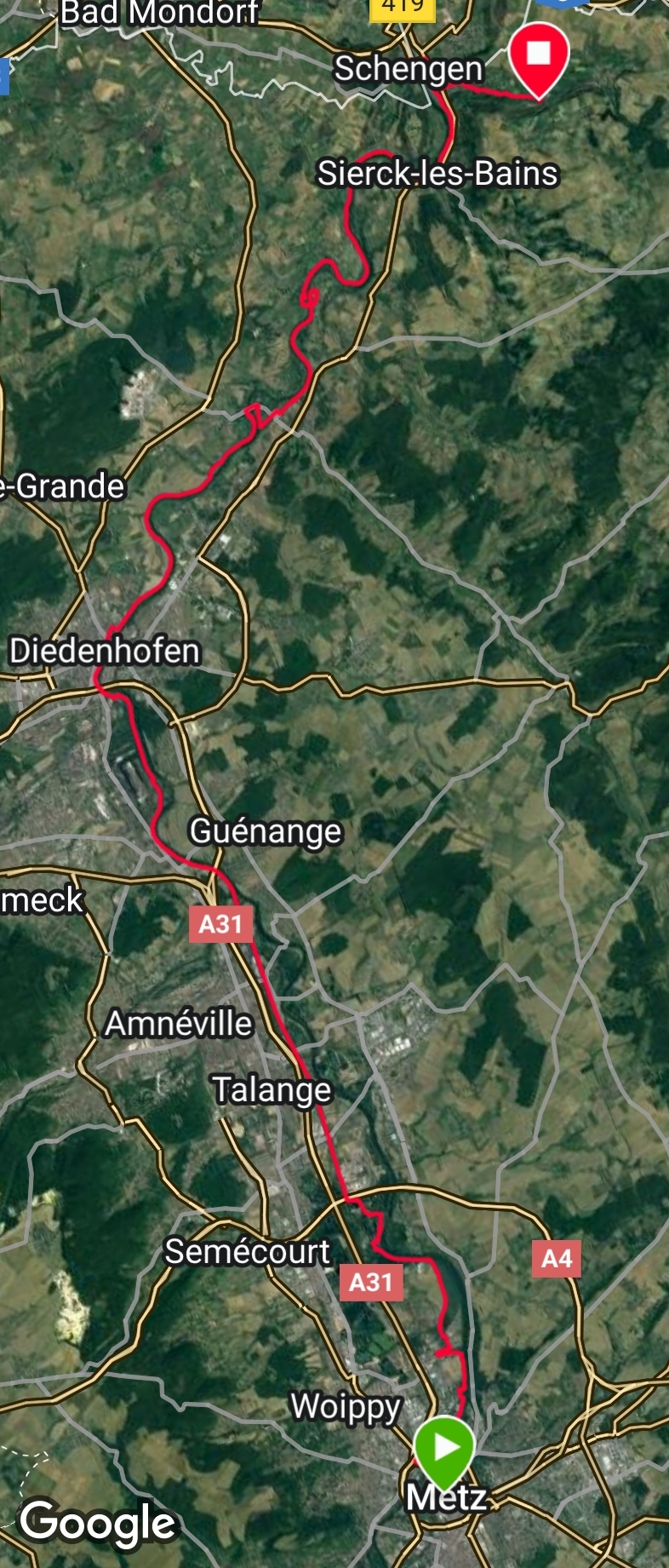 Etappe 8 - 70 km