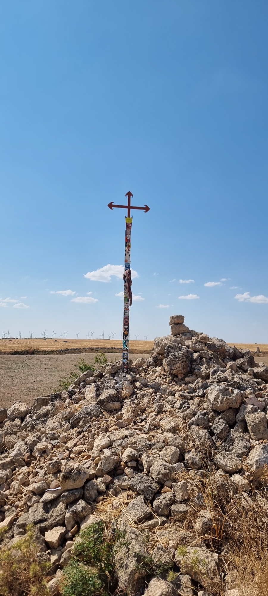 Wegkreuz in der Meseta