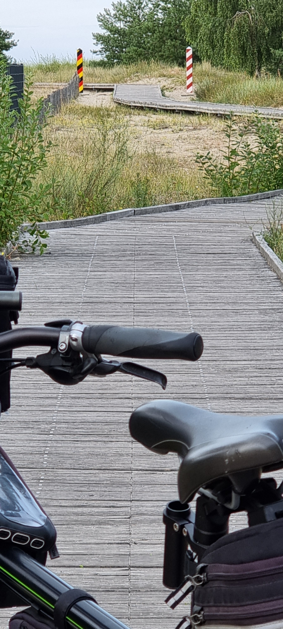 Ende des Oder-Neisse-Radweges
