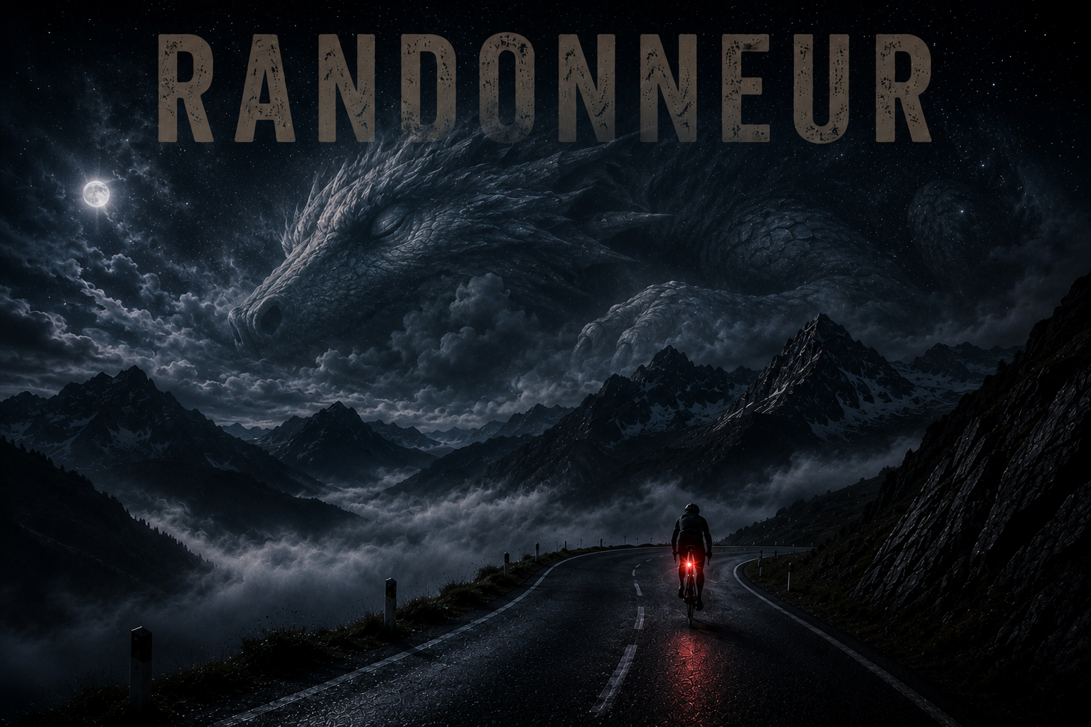 The Dragon Sleeps. AUDAX Rides.
