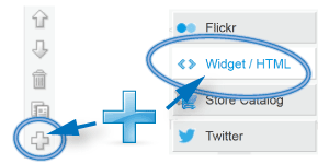 adding a new widget is easy. just follow the steps.