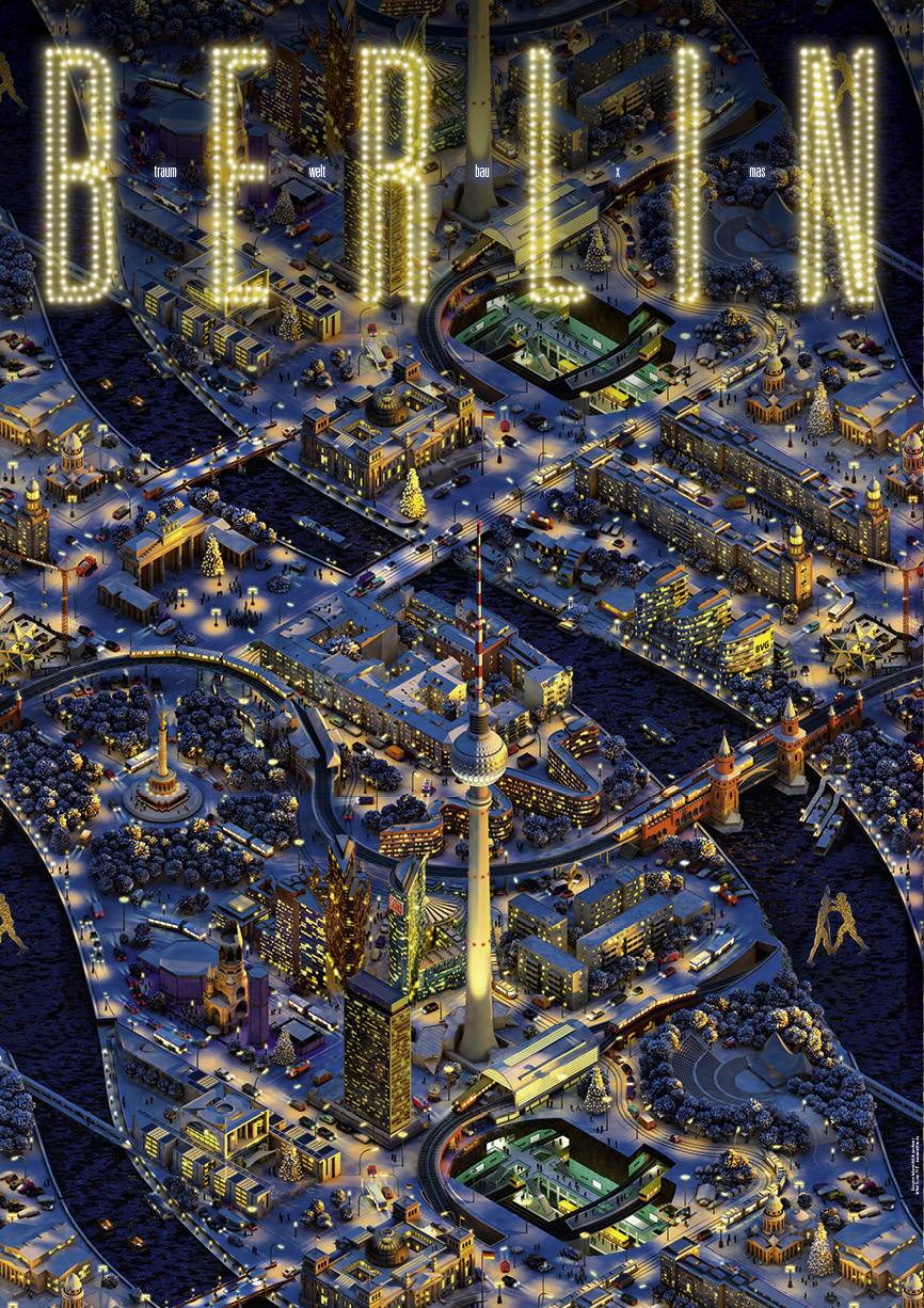 Berlin 3D X-Mas.