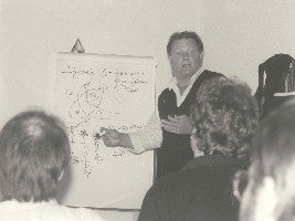 1990, Francia, Bill al seminario "Le Vostre Dinamiche negli anni '90"