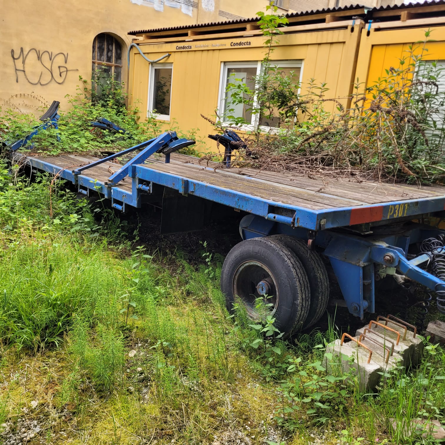 abgeholter Anhänger in Romanshorn TG
