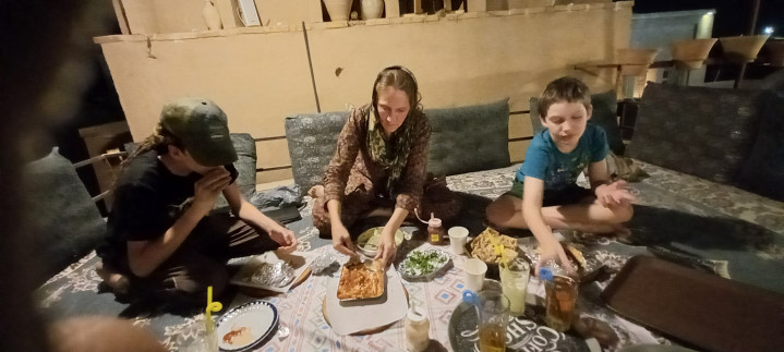 Restaurantbesuch in Yazd, Iran