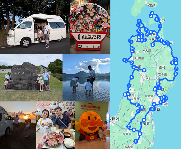 Family residing in France / Vacation in Japan ＜20-day tour of the Tohoku region＞