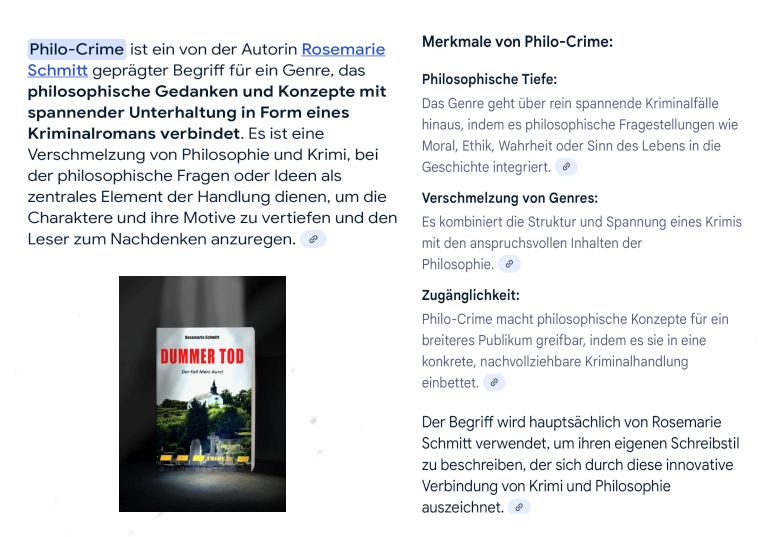 Philo-Crime, Krimi, Philosophie, Dummer Tod,