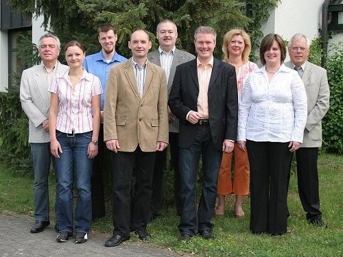 Die Vorstandschaft im Jahr 2009