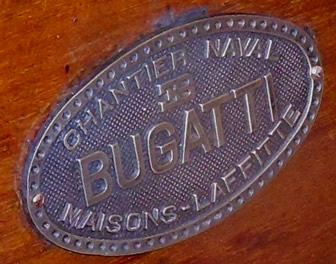 Logo du chantier naval Ettore Bugatti à Maisons-Laffitte