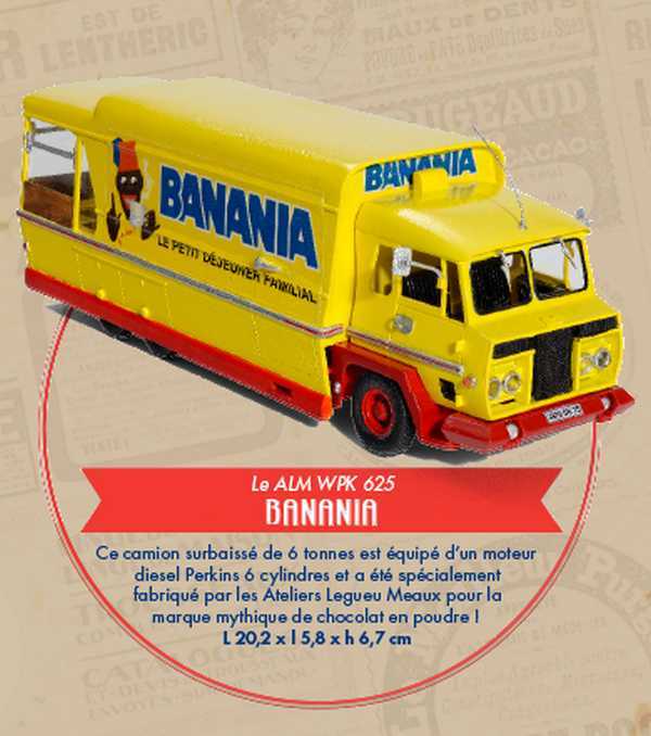 Camion publicitaire BANANIA