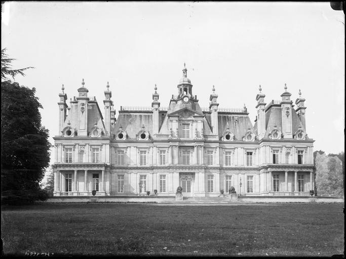 Copie du chateau de Maisons-Laffitte: Le chateau de Franconville aux Bois