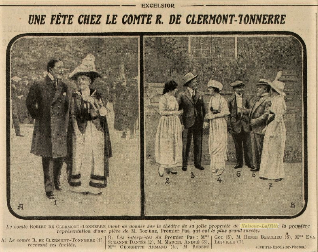 Image "l'Excelsior" du 6 juillet 1914