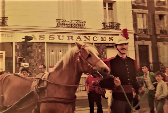 maisons-laffitte pompier cheval