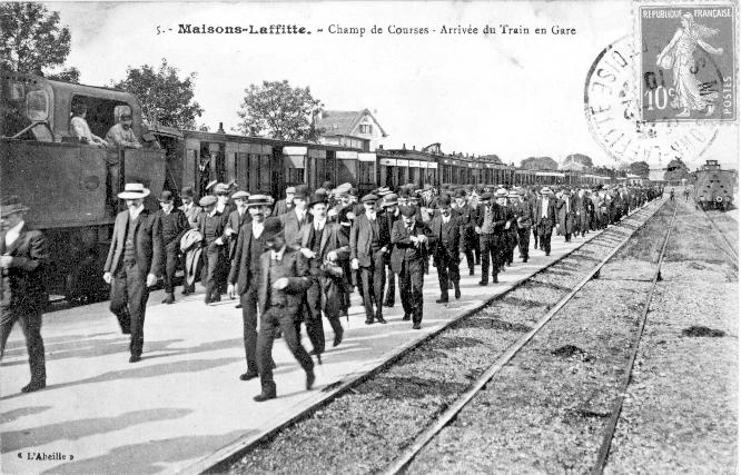 Maisons-Laffitte, le champ de courses