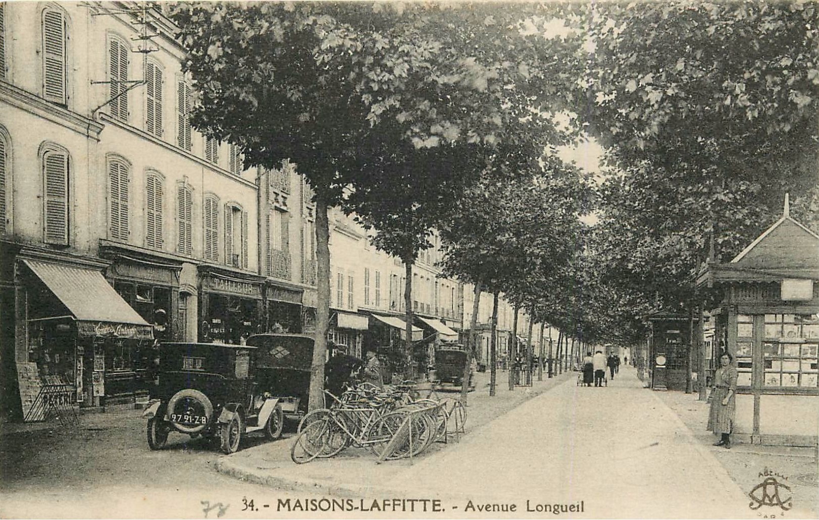 avenue de Longueil à Maisons-Laffitte