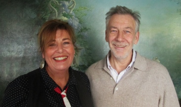  the hosts:  Annie et Frédéric