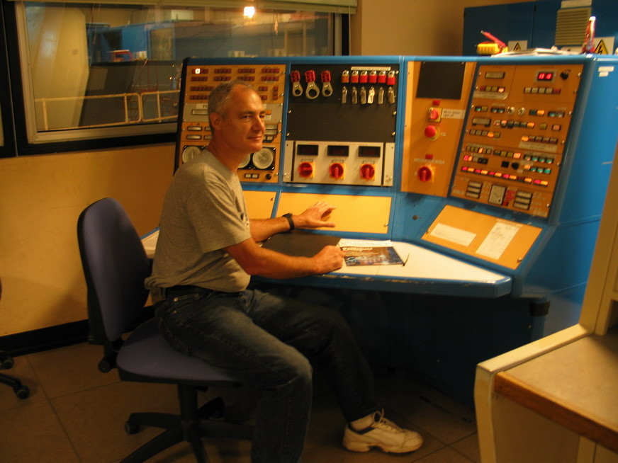 Sala de control del William Herschel