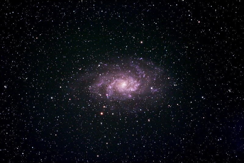 M33 desde el Alto Rey "Q"