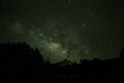Gran campo desde Tacande, La Palma.