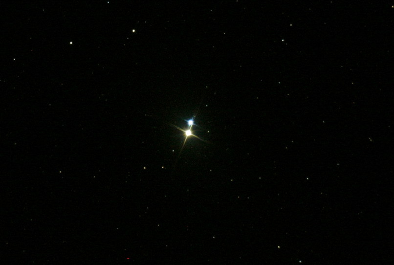 Estrella Albireo, cánon 10D y T30 de La Hita