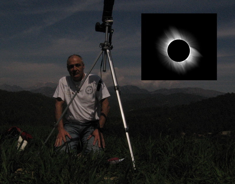 Bajo la sombra de la Luna, eclipse total del Sol, Turquia
