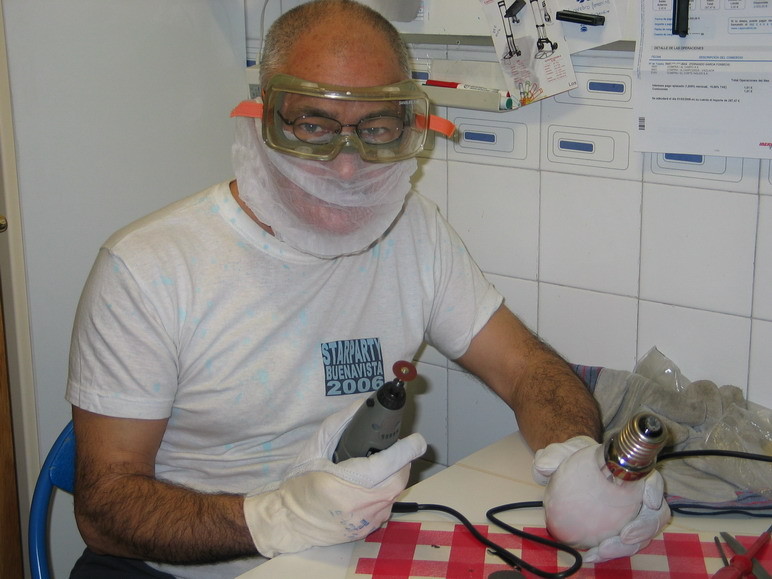 Preparando la segunda Antorcha Infernal
