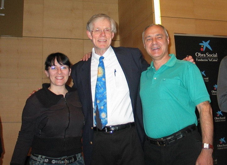 Los Astronómadas con Fred Spenak en Cosmocaixa, Alcobendas