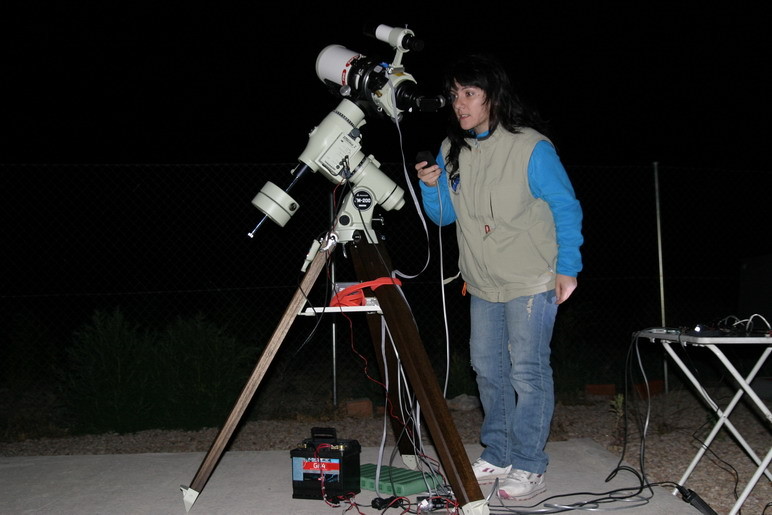 Noche de astrofotografía