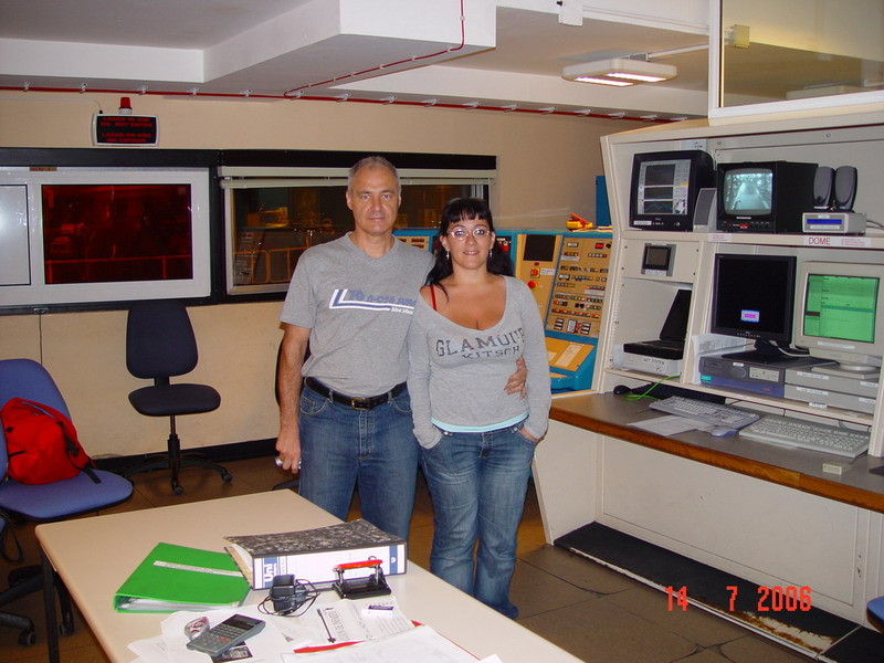 Sala de control del William Herchel, Roque de los Muchachos