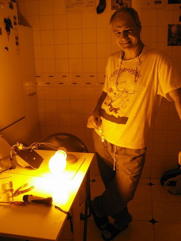 La Antorcha Infernal y la luz de sodio