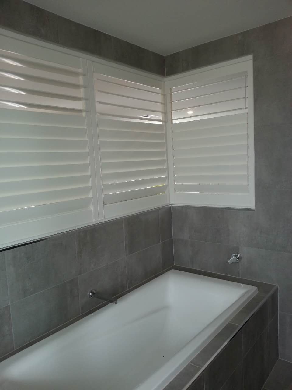 Vinyl Shutters used as Partition wall