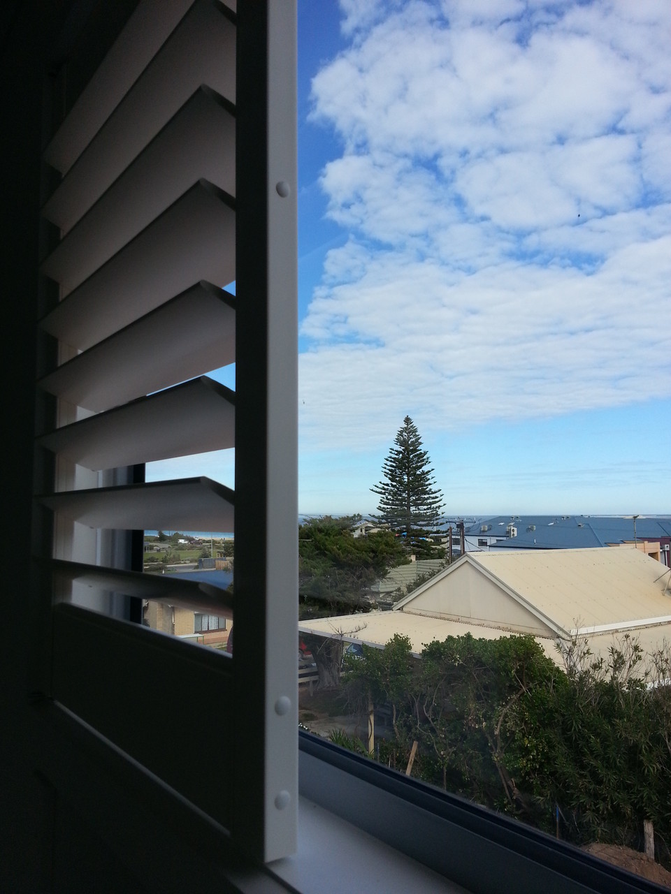 Window Shutters at beach