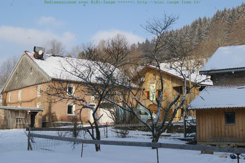 Ferme en hiver