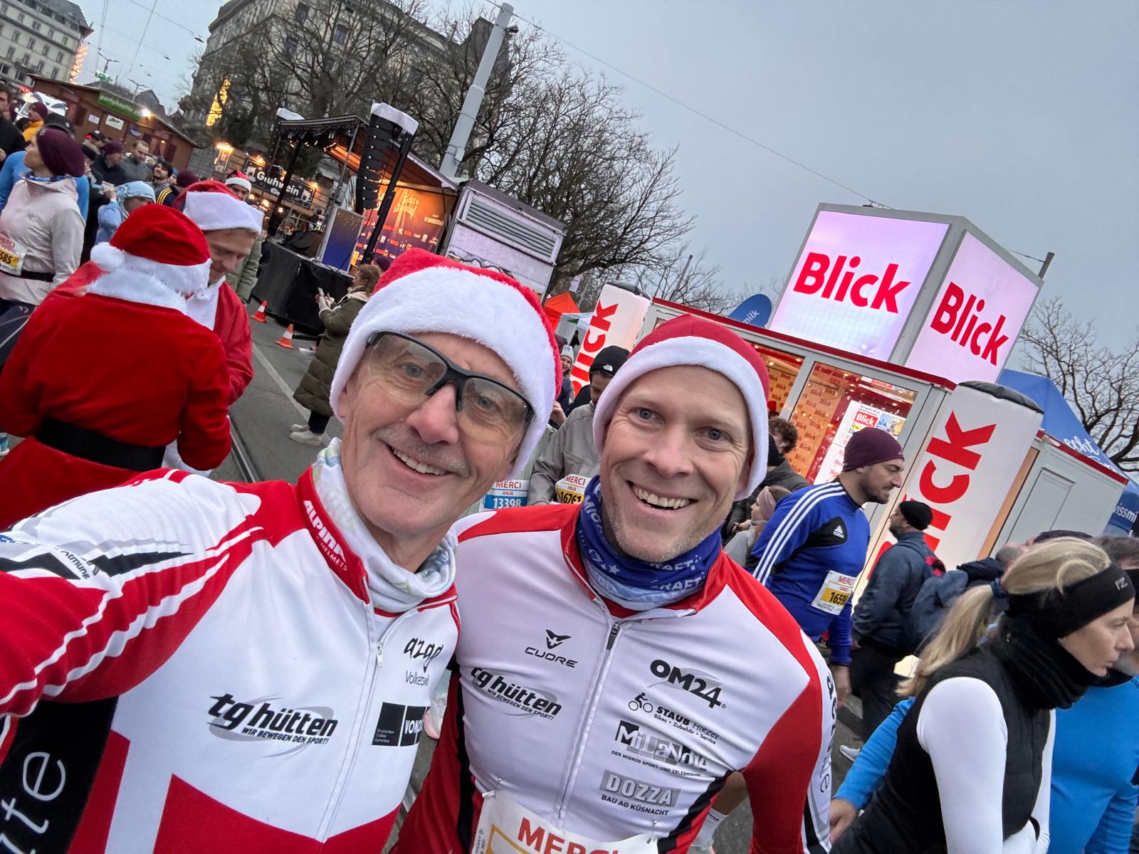 TG Hütten am Zürcher Silvesterlauf 2025