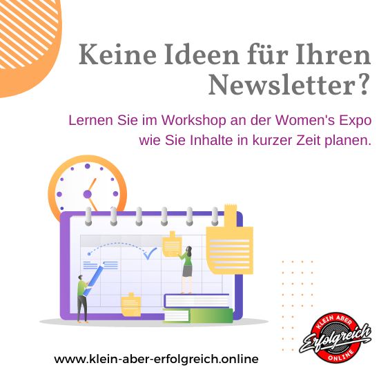 Newsletter-Marketing für KMU: Kostenloser Workshop an der Women’s Expo