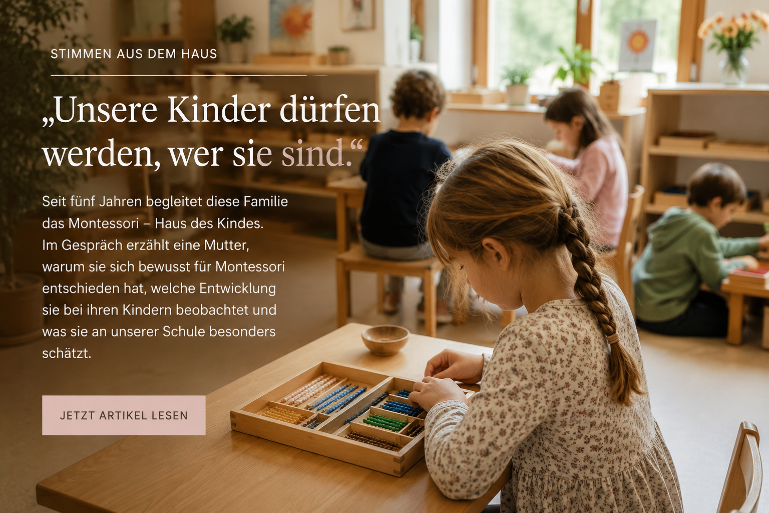 Stimmen aus dem Haus - Unsere Kinder dürfen werden, wer sie sind.
