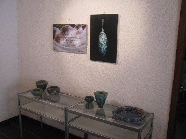 Leukerbad, Switzerland, 2014, Expo "Magie der Farben" together with Ursula Fattorini and Gisela Gredig