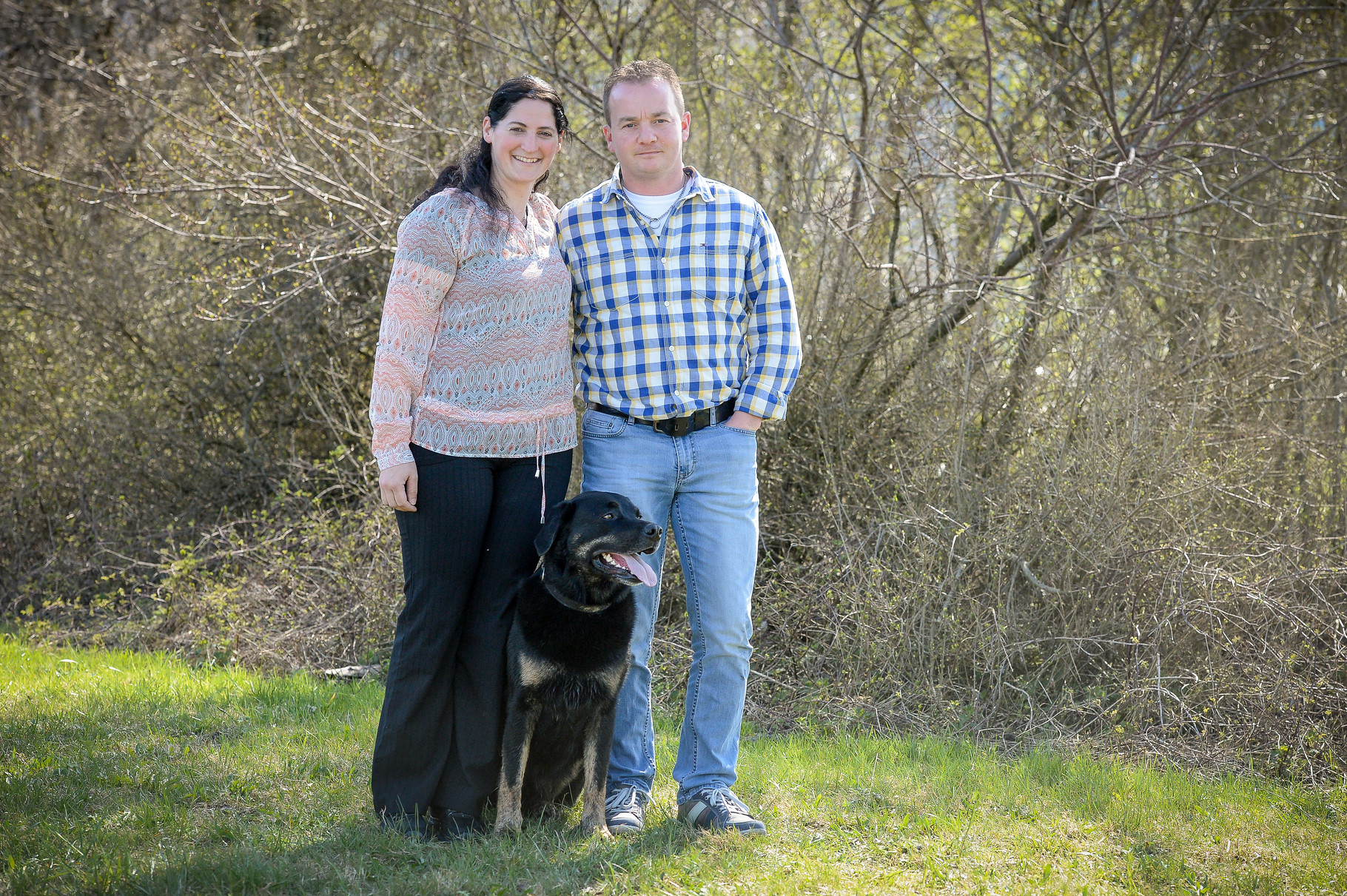 Manu mit Andy und Hutsch