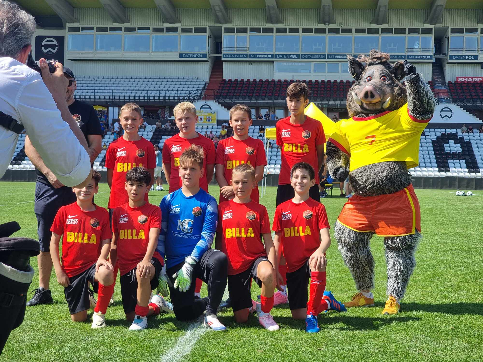 Auch die Jungs vom 1.SSC waren mit dabei