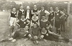 Gründungsmannschaft Admira im Jahr 1905